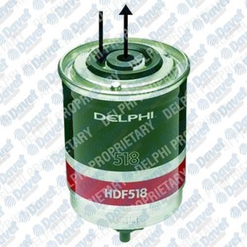 DELPHI HDF518 Yakit Filtresi Ford Transit Turbo T12 T15 2.4d 2.4td (97-01)